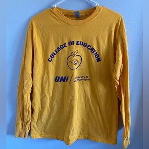 University of Northern Iow College of Education Long Sleeve Tshirt